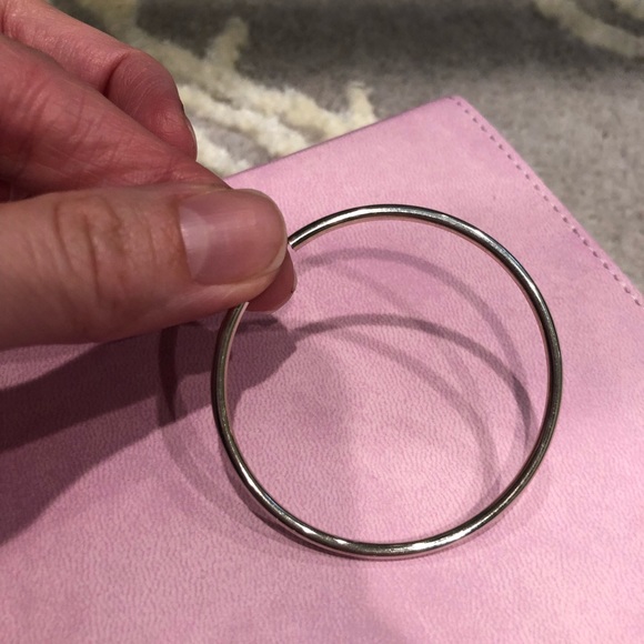 Sterling silver hoop earrings - Picture 3 of 3